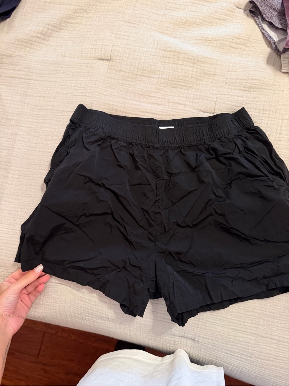 Nylon material TNA shorts